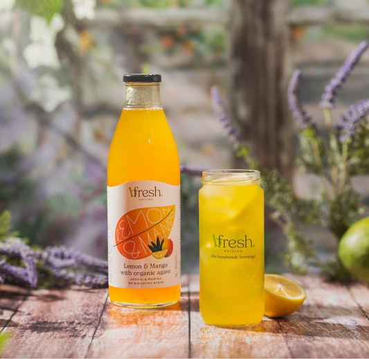 bfresh Lemon with Mango & Organic Agave 1L
