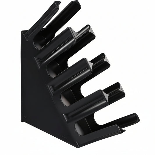 Commercial Cup & Lid Holder 4-Compartment Acrylic Organizer for Cafés | Pantzi
