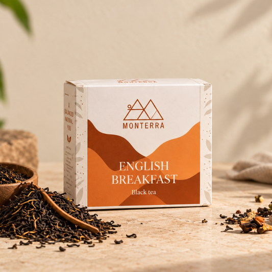 BLACK TEA MONTERRA BAGS PANZTI CYPRUS