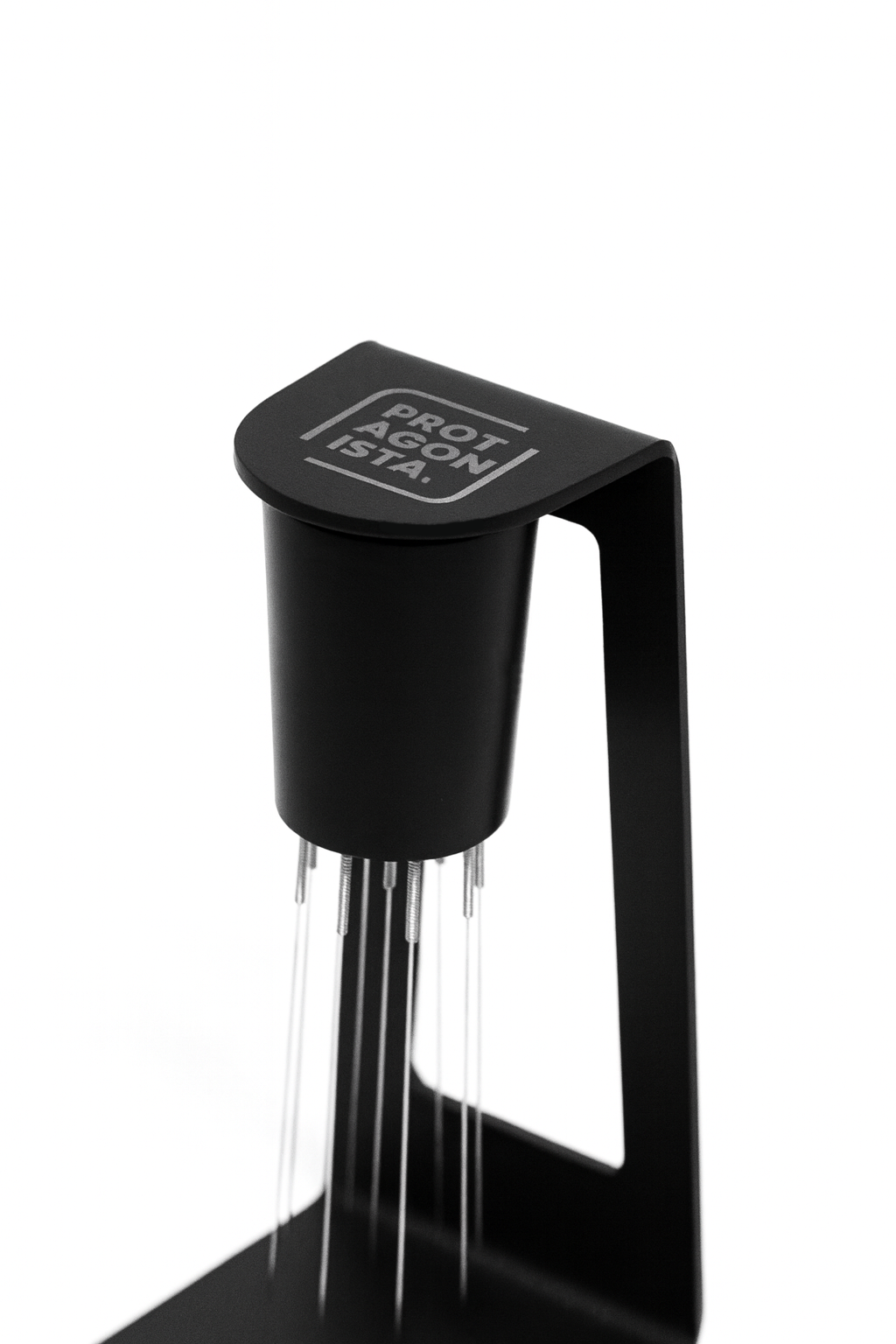 PROTAGONISTA Magnetic leveler stirrer with stand for tamper