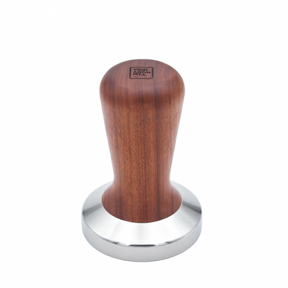 Wooden coffee tamper with metal bas Pantzi Distributors Cyprus