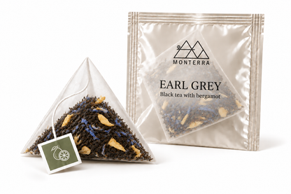 Earl Grey with Bergamot | 15 Pyramid Tea Bags