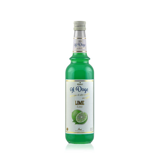 lime syrup, IL Doge syrup, cocktail syrup lime, bar syrup, lime syrup for cocktails, HoReCa syrup Pantzi Distributors Cyprus