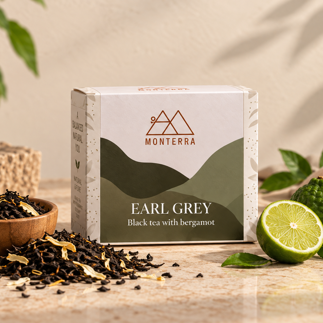 MONTERRA EARL GREY TEA BAG PANTZI DISTRIBUTORS CYPRUS