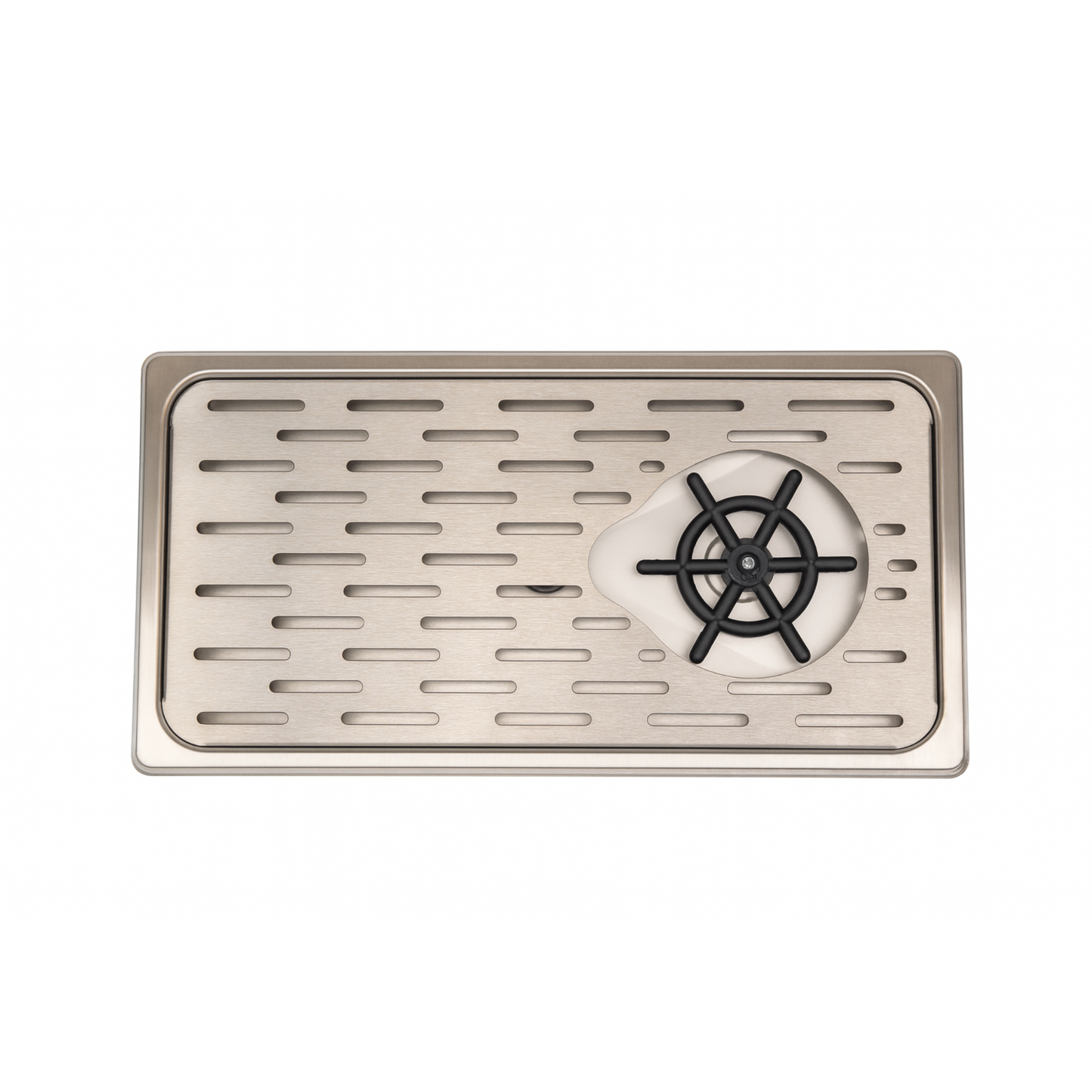 Metal drain cover with a central wheel Pantzi Distributors  Cyprus