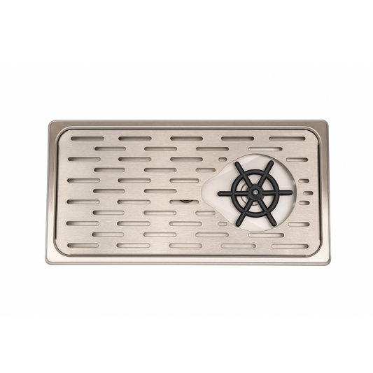 Metal drain cover with a central wheel Pantzi Distributors  Cyprus
