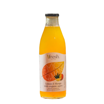 bfresh Lemon & Mango Drink with Organic Agave cyprus pantzi