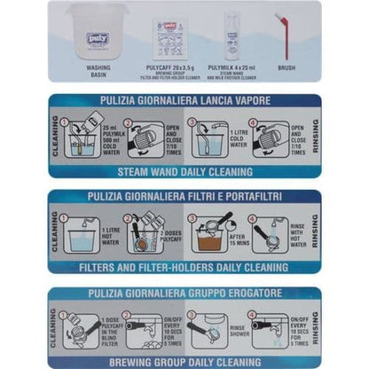 Puly Caff Soak Cleaning Container